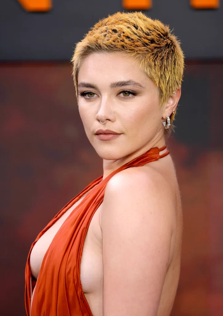 Florence Pugh Just Dyed Her Hair “Oppenheimer Orange” 